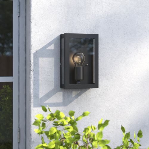 Hykkon Außen-Wandlaterne 1-flammig Ophelia & Bewertungen | Wayfair.de